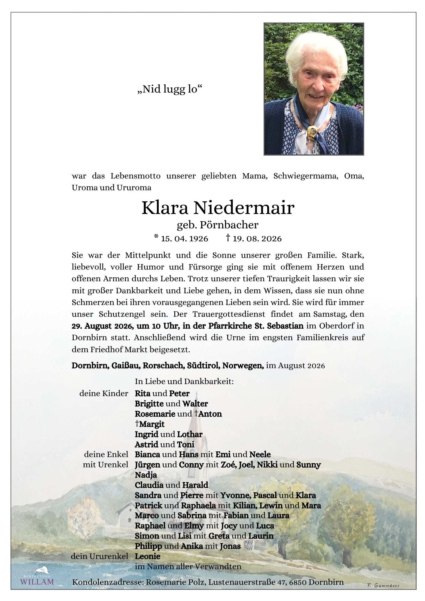 Parte Klara Niedermair